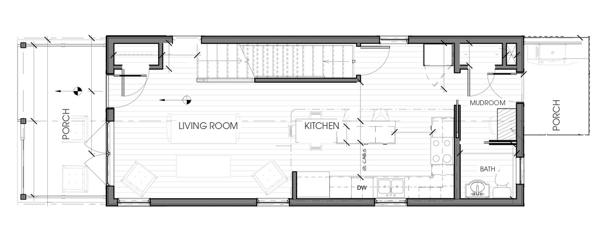 Coupe first floor plan