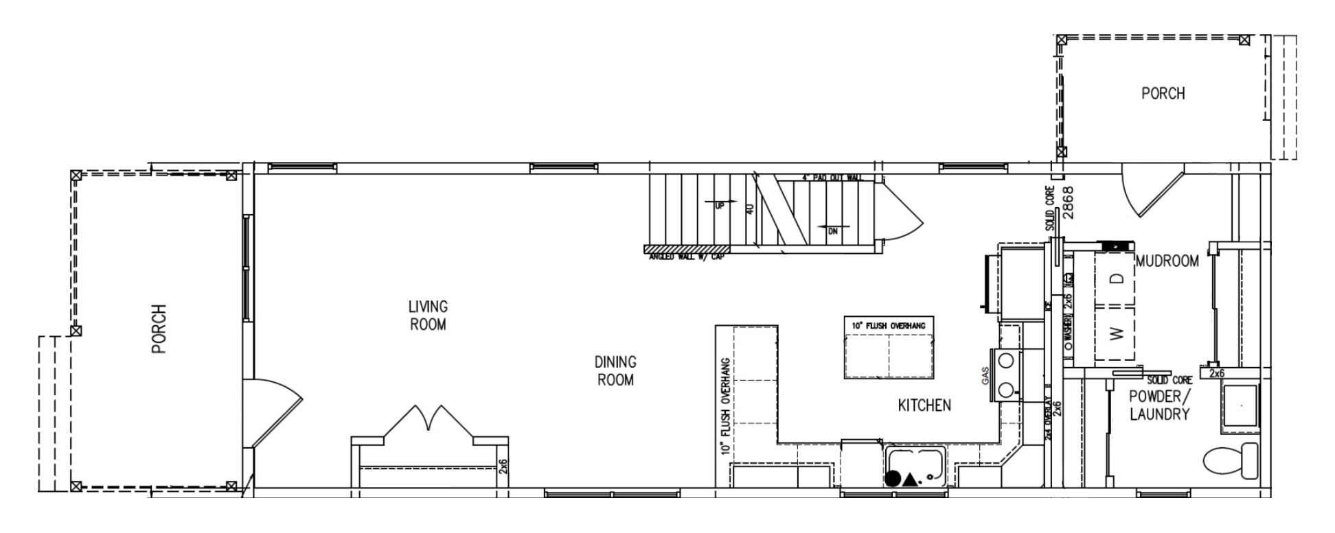 Grande first floor plan