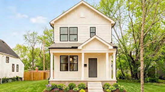 Recently sold new home